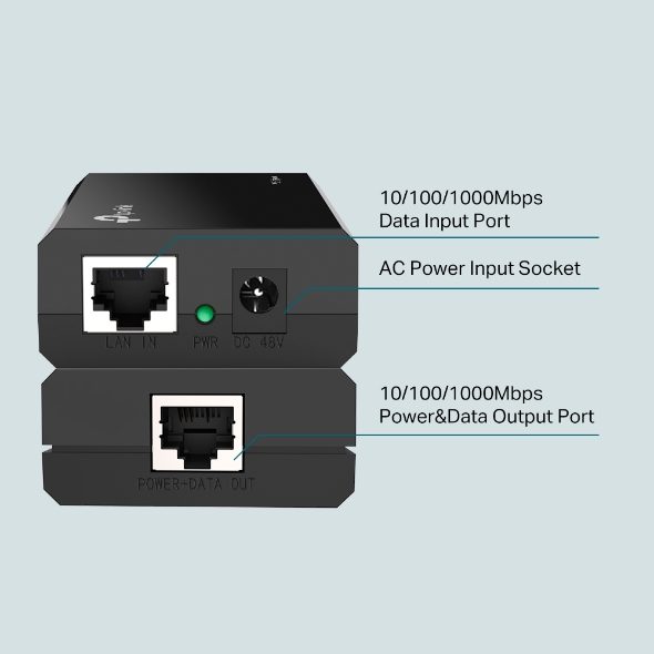 Injecteur  TP-LINK TL-POE150S PoE (Power over Ethernet) 