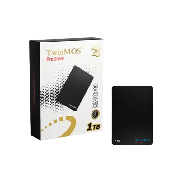 DISQUE DUR HDD EXTERNE TwinMOS ProDrive Ultra 1 To – USB 3.0 – Portable 2,5"