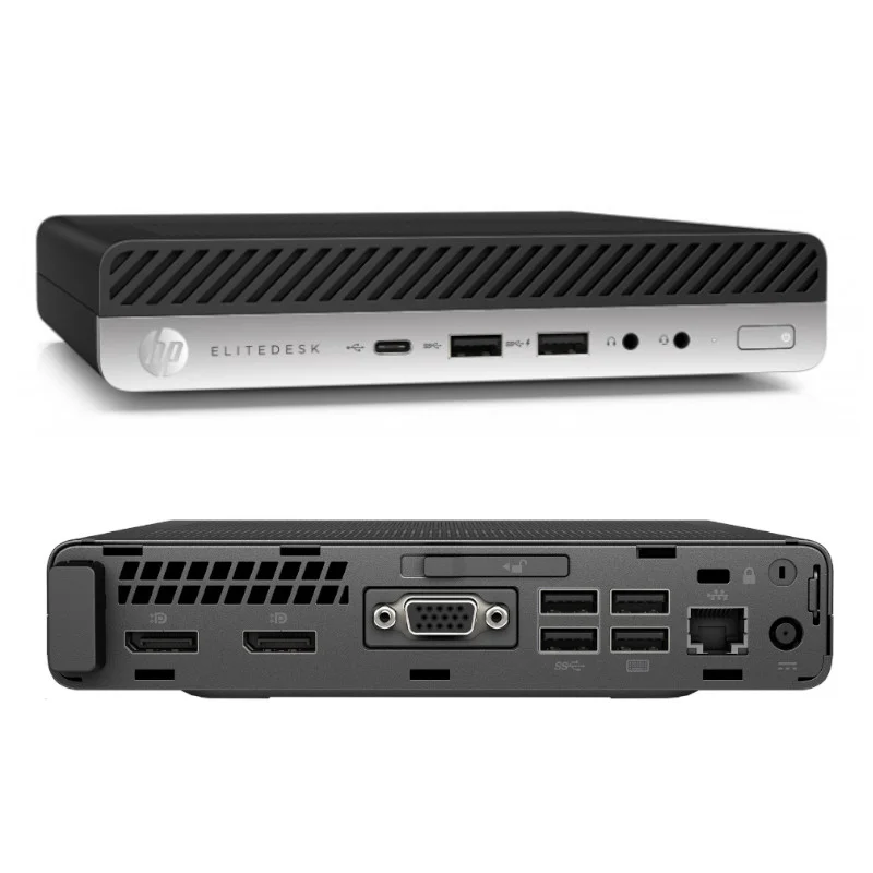 UC HP EliteDesk Mini i5-7eme /8Go DDR4 / 128 Go SSD Mvme