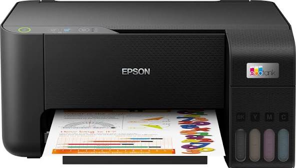 IMPRIMANTE EPSON ECOTANK L3210 – MULTIFONCTION 3-EN-1 / A4 / USB / RÉSERVOIR D’ENCRE / 5 760 × 1 440 DPI