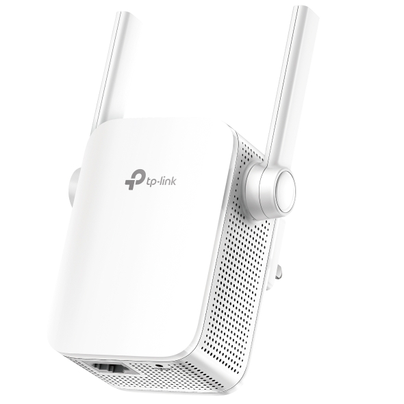 RÉPÉTEUR WIFI TP-LINK RE205 – AC750 / DOUBLE BANDE 2,4 GHz + 5 GHz / 300 + 433 Mbps / RJ45