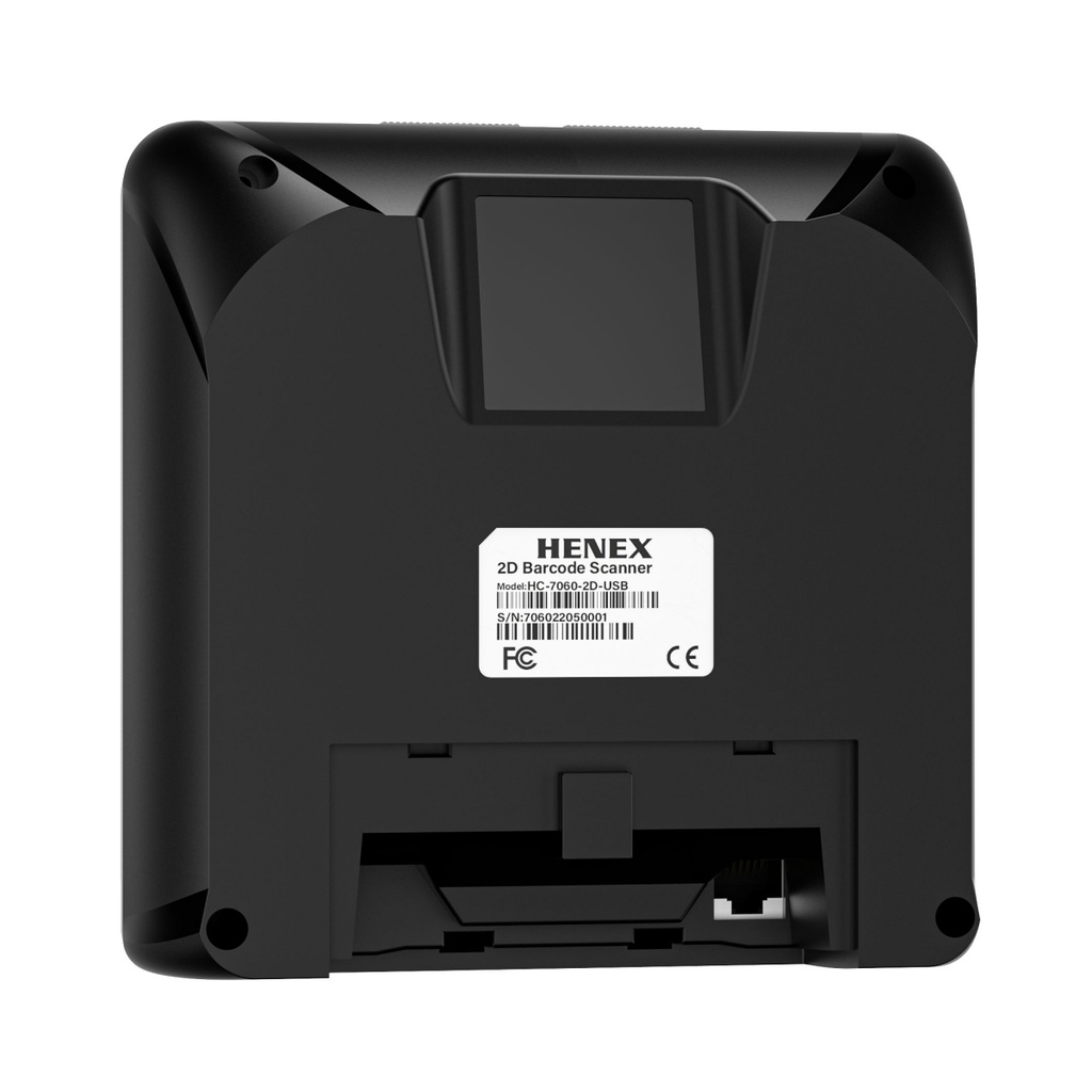 🛒 LECTEUR CODE-BARRES HENEX HC-7060 – 1D / 2D / QR CODE / OMNIDIRECTIONNEL / USB + RS232