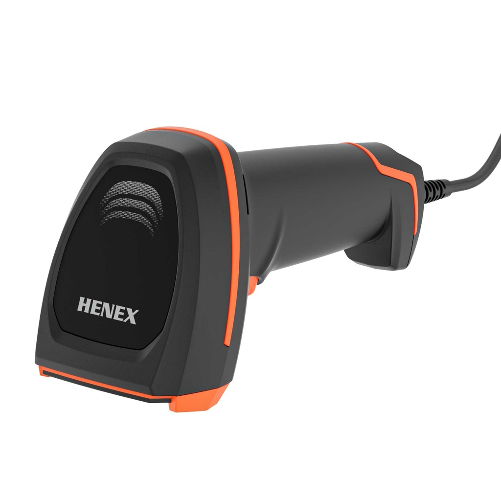 🛒 DOUCHETTE CODE-BARRES HENEX HC-4208S – 2D / QR CODE / DOTCODE / USB / RS-232 