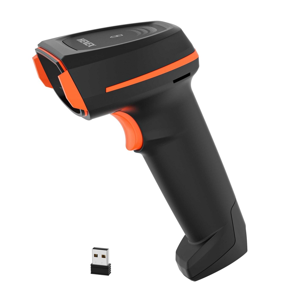 🛒 DOUCHETTE CODE-BARRES HENEX HC-4208R – 2D / QR CODE / SANS FIL / 2.4G + BLUETOOTH