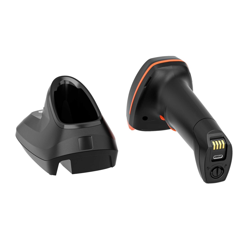 🛒 DOUCHETTE CODE-BARRES HENEX HC-4208RC – 2D / QR CODE / SANS FIL / 2.4G + BLUETOOTH