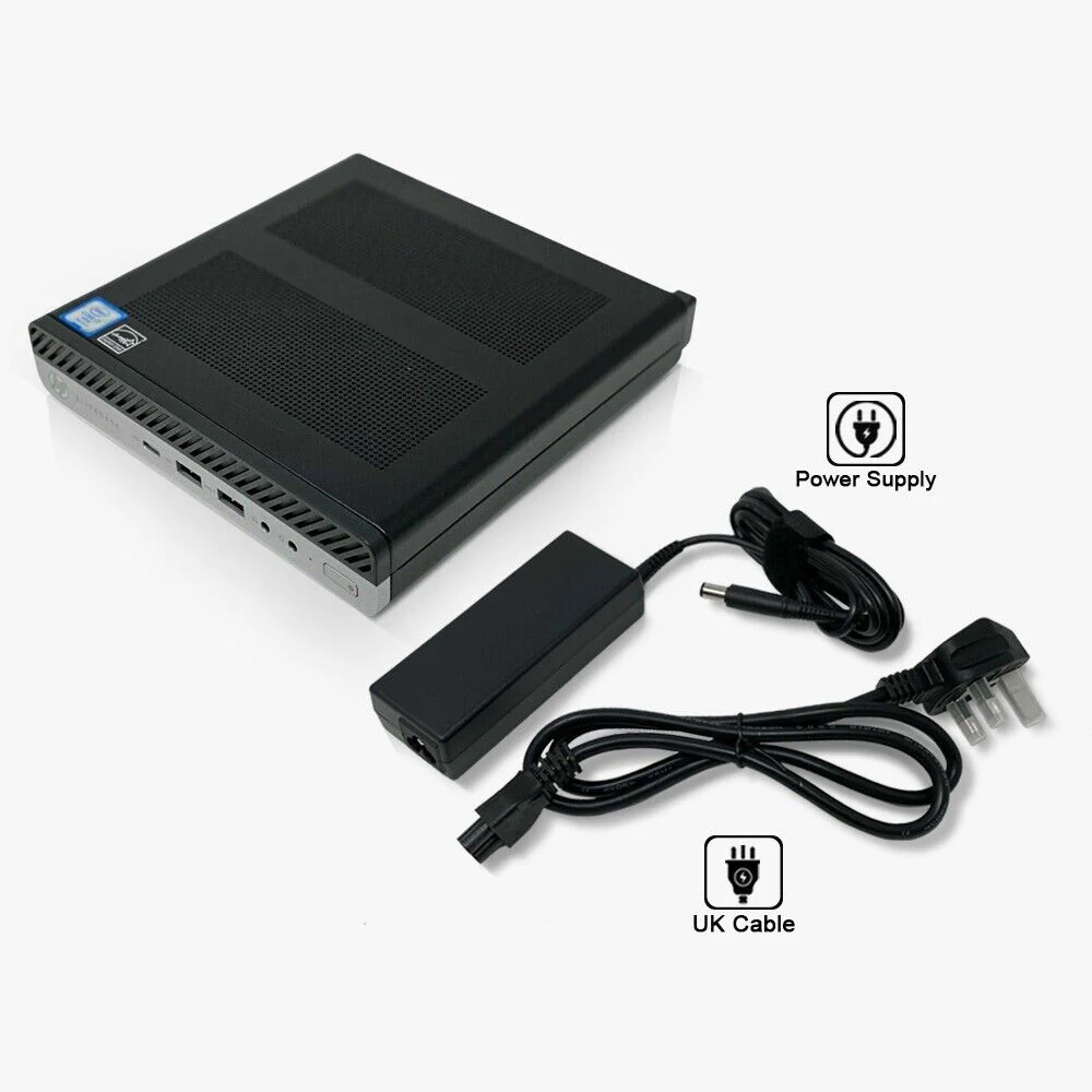 UC HP EliteDesk Mini i5-7eme /8Go DDR4 / 128 Go SSD Mvme