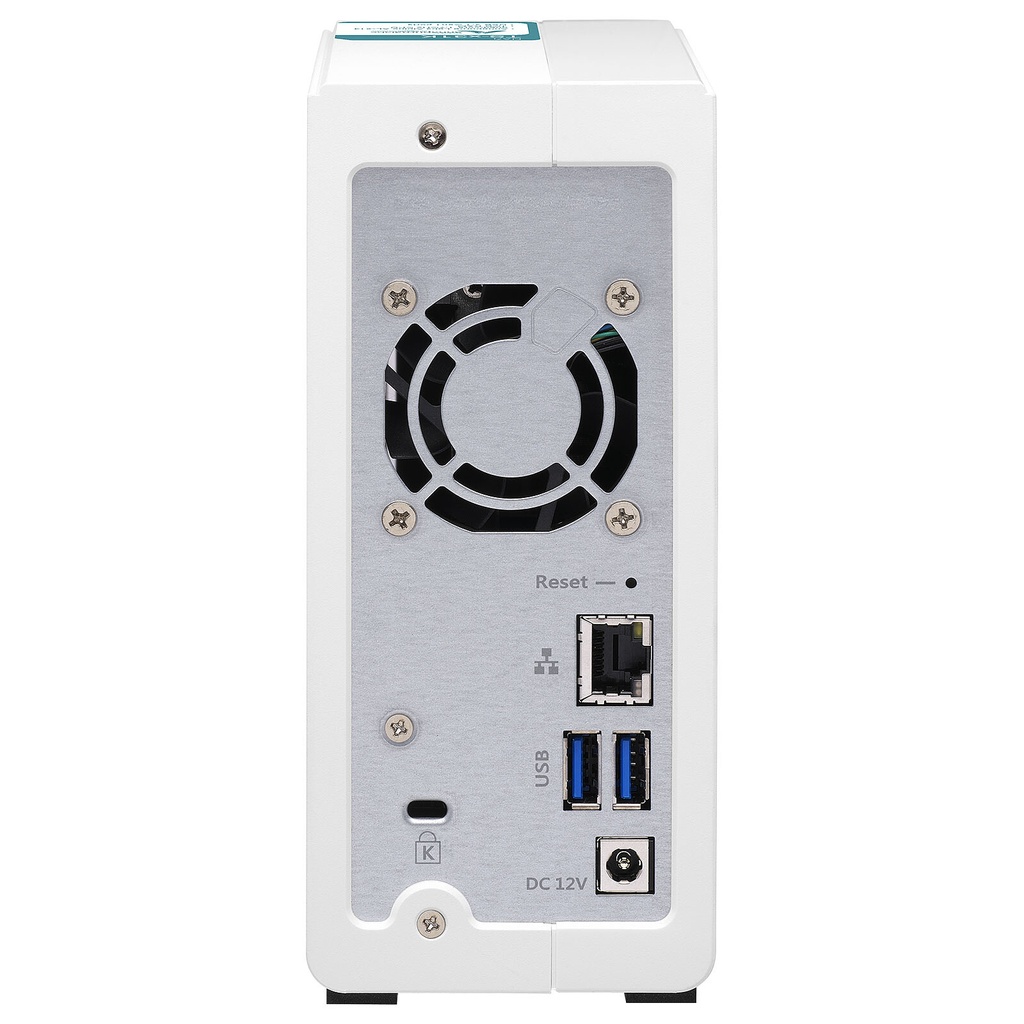 🗄️ SERVEUR NAS QNAP TS-131K – SERVEUR NAS 1 BAIE – AL-214 QUAD-CORE – 1GB DDR3 