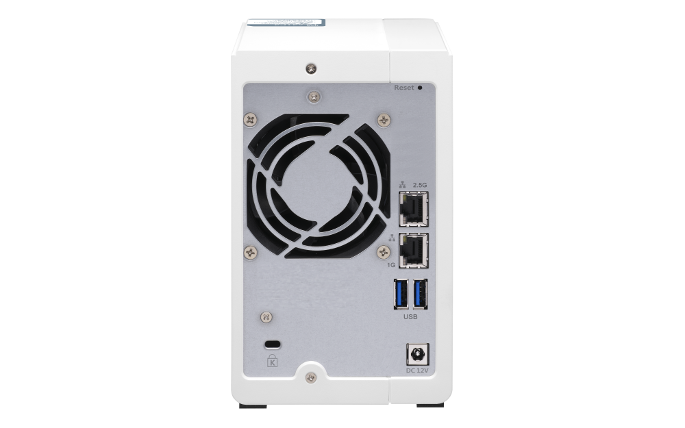 🗄️ SERVEUR NAS QNAP TS-231P3 – SERVEUR NAS 2 BAIES – AL-314 QUAD-CORE – 2.5GbE RAM-2G/4G