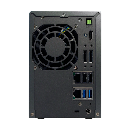 🗄️ ASUSTOR AS6102T – NAS 2 BAIES – INTEL CELERON – 2GB DDR3L – 2× GIGABIT ETHERNET