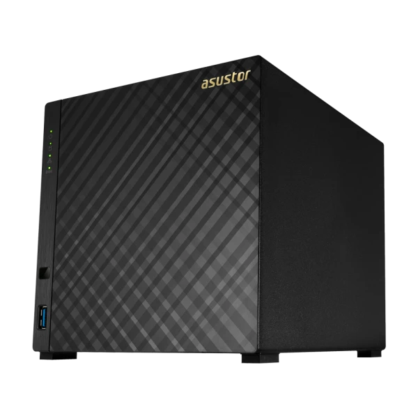 🗄️ SERVEUR NAS ASUSTOR AS3104T – NAS 4 BAIES – INTEL CELERON – 2GB DDR3L – GIGABIT ETHERNET