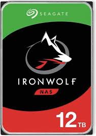 💾 قرص صلب NAS 3.5 بوصة SEAGATE IRONWOLF – 12 تيرابايت – 7200 RPM – 256MB CACHE – ST12000VN0008