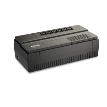 مزود طاقة غير منقطع APC Easy UPS BV650I بقدرة 650 فولت أمبير / 375 واط – مزود بمنظم جهد تلقائي وستة منافذ IEC C13