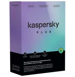 Kaspersky internet security plus- 3 Poste -1 an 
