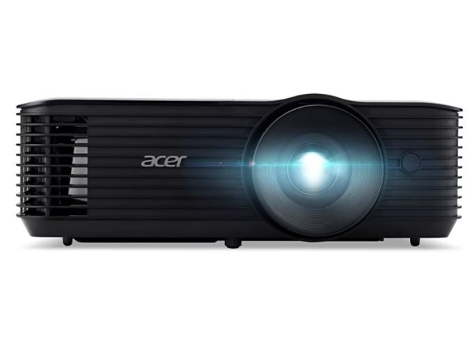  جهاز عرض ضوئي ACER X1128H – تقنية DLP / سطوع 4800 لومن / دقة SVGA 800×600 / دعم WUXGA / VGA / RCA