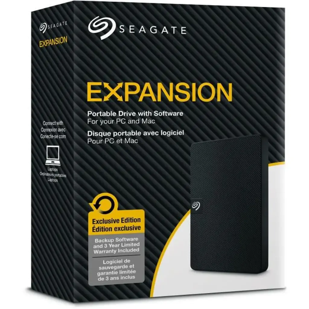 💾 قرص صلب خارجي SEAGATE EXPANSION 1 تيرابايت 2.5" – USB 3.0