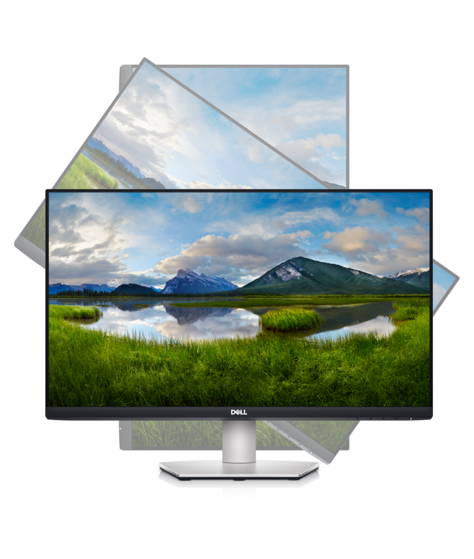 شاشة ديل 23.8 بوصة S2421HS – دقة Full HD / IPS / 75 هرتز / HDMI / DisplayPort / AMD FreeSync / قاعدة قابلة للتعديل