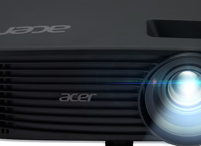 جهاز عرض ضوئي ACER X1123HP – تقنية DLP / سطوع 4000 لومن / دقة SVGA 800×600 / HDMI / VGA