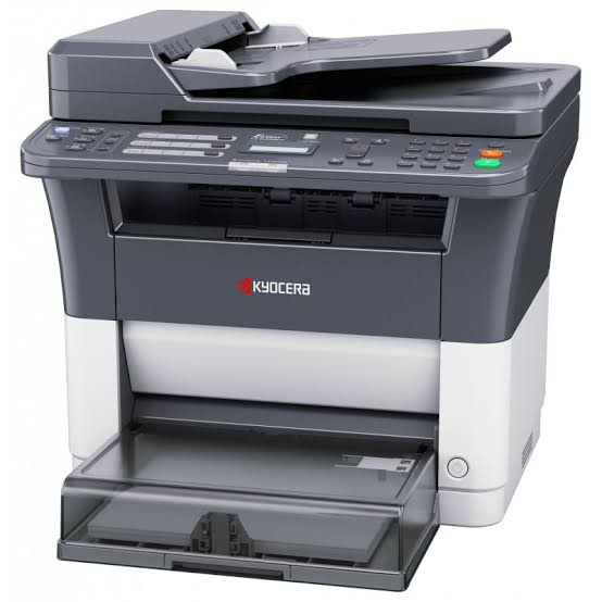 طابعة KYOCERA ECOSYS FS-1025MFP – متعددة الوظائف ليزر أحادية اللون A4 / 25 صفحة في الدقيقة / شبكة LAN / طباعة على الوجهين