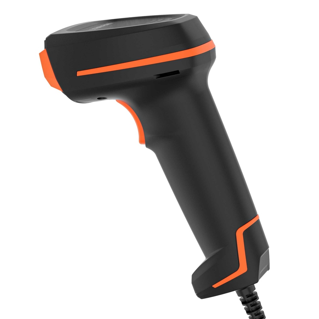 🛒 قارئ الباركود اليدوي HENEX HC-4208S – 2D / QR CODE / DOTCODE / USB / RS-232