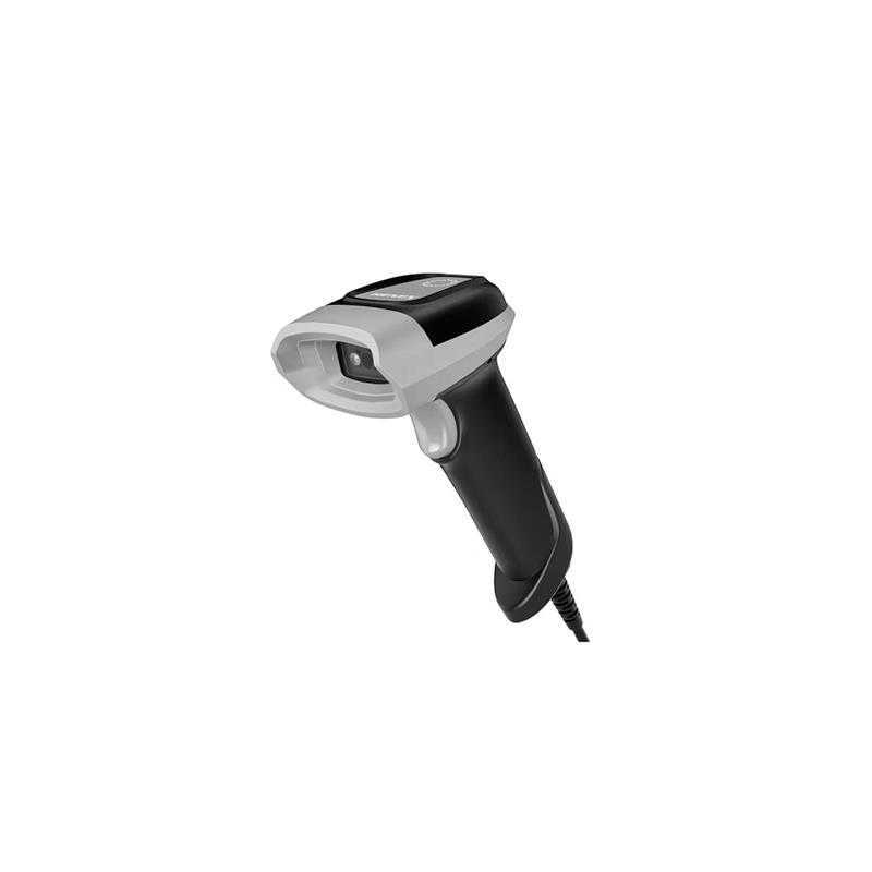 🛒 قارئ الباركود اليدوي HENEX H1000 – 2D / QR CODE / USB سلكي