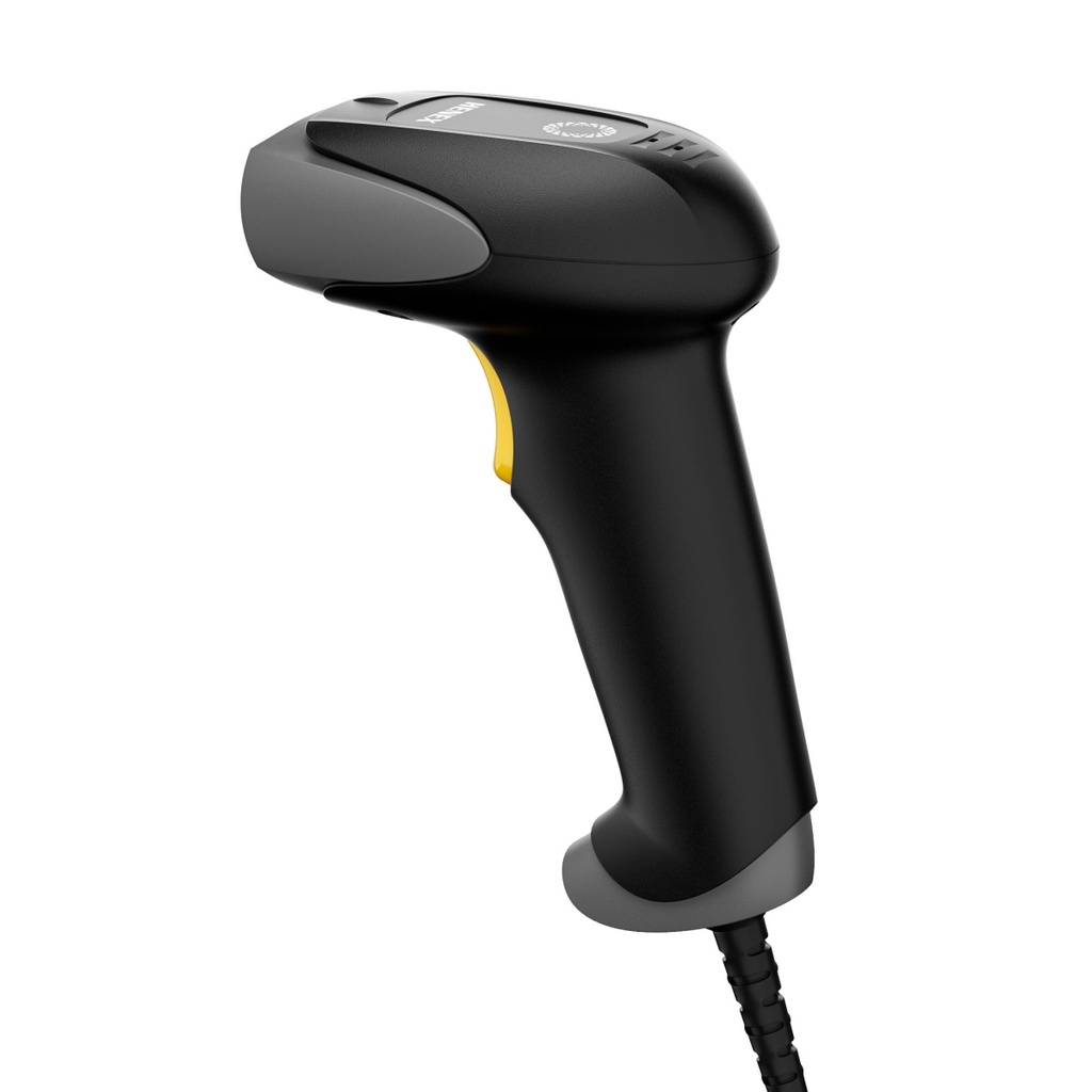 🛒 قارئ الباركود اليدوي HENEX HC-3206 – 2D / QR CODE / USB سلكي