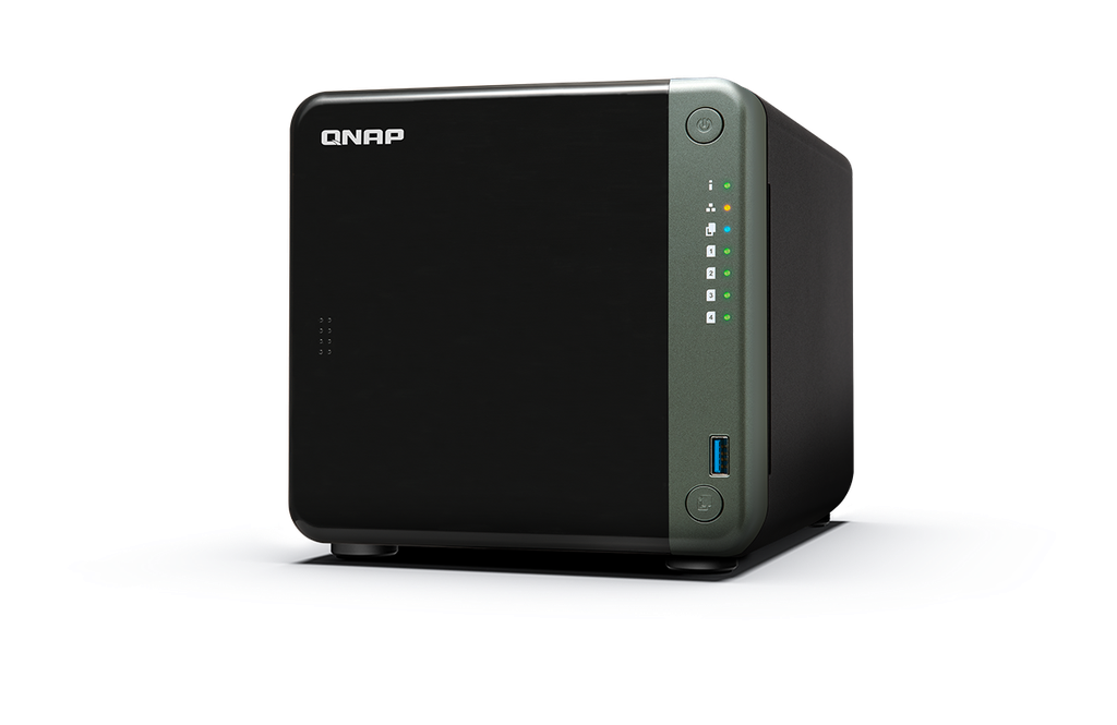 🗄️ SERVEUR NAS QNAP TS-453D – Serveur NAS 4 baies 2.5GbE RAM-4G/8G